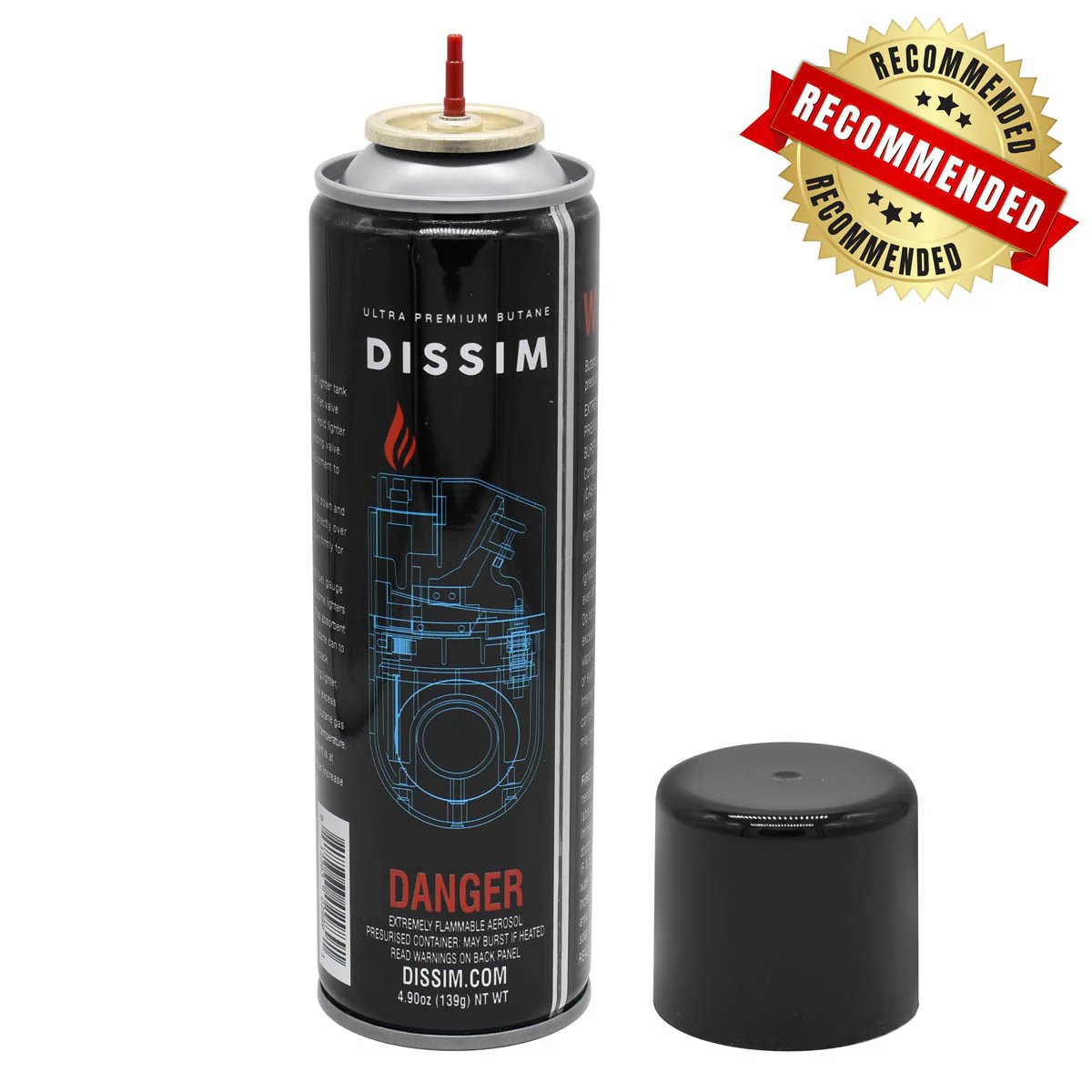 Dissim Ultra-Premium Butane Lighter Fuel - 4.9 OZ - Image 3