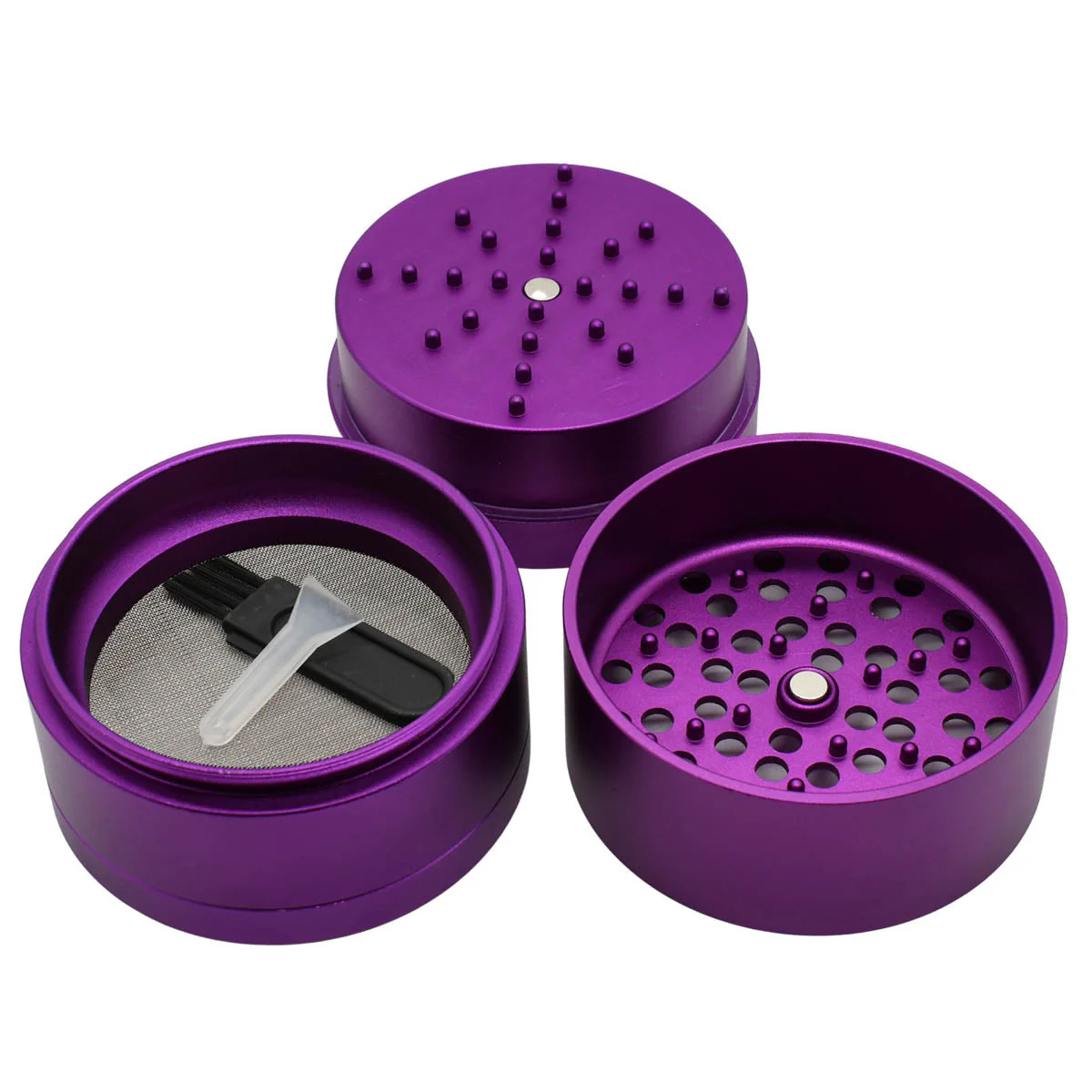 Stache Grynder - 4PC Dry Herb Grinder - Image 11