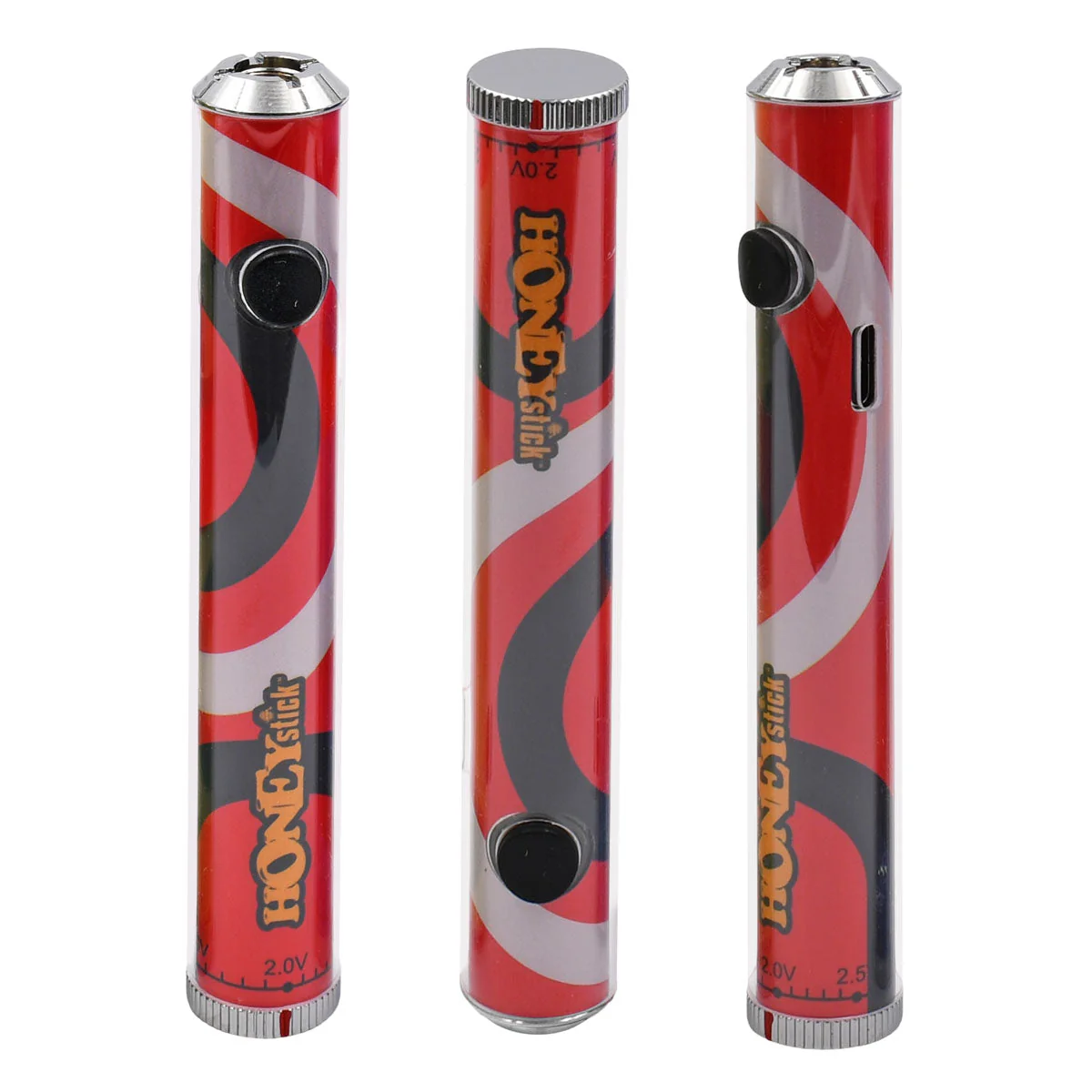 Honeystick Designer Twist 510 Thread Cart Vape Pen Battery - Image 8