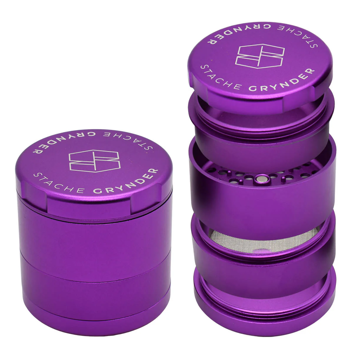 Stache Grynder - 5PC Dry Herb Grinder - Image 18