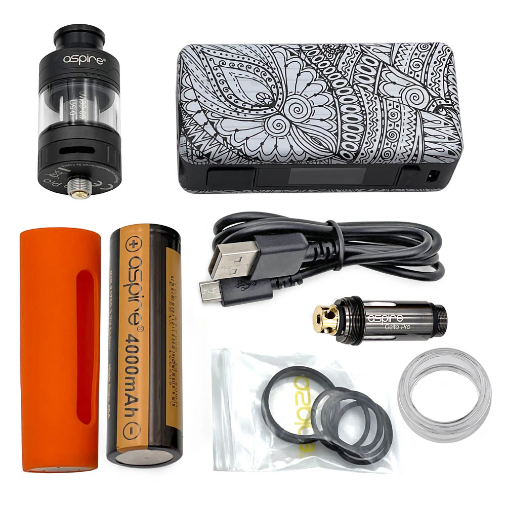 Aspire Puxos E-Juice Box Mod Vape Kit - Image 4