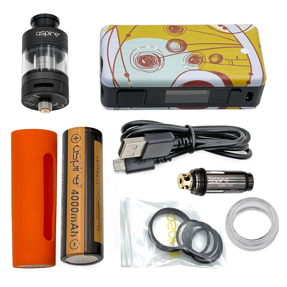 Aspire Puxos E-Juice Box Mod Vape Kit - Image 5