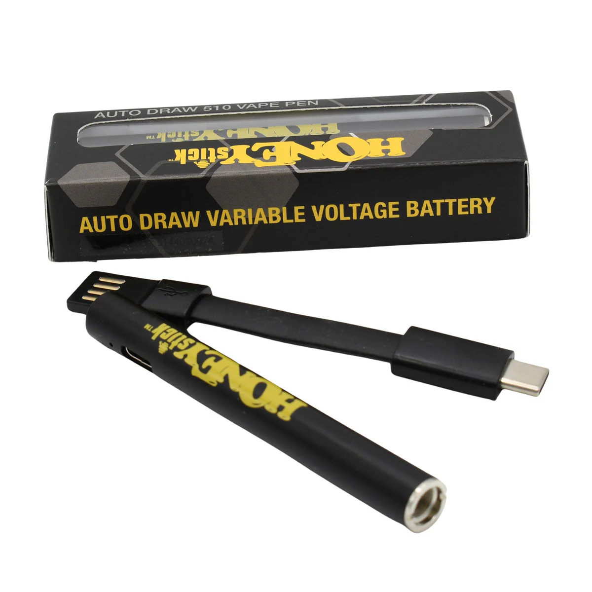 HoneyStick Buttonless Gen 2 Auto Draw 510 Thread Vape Cart Pen Battery - Image 6