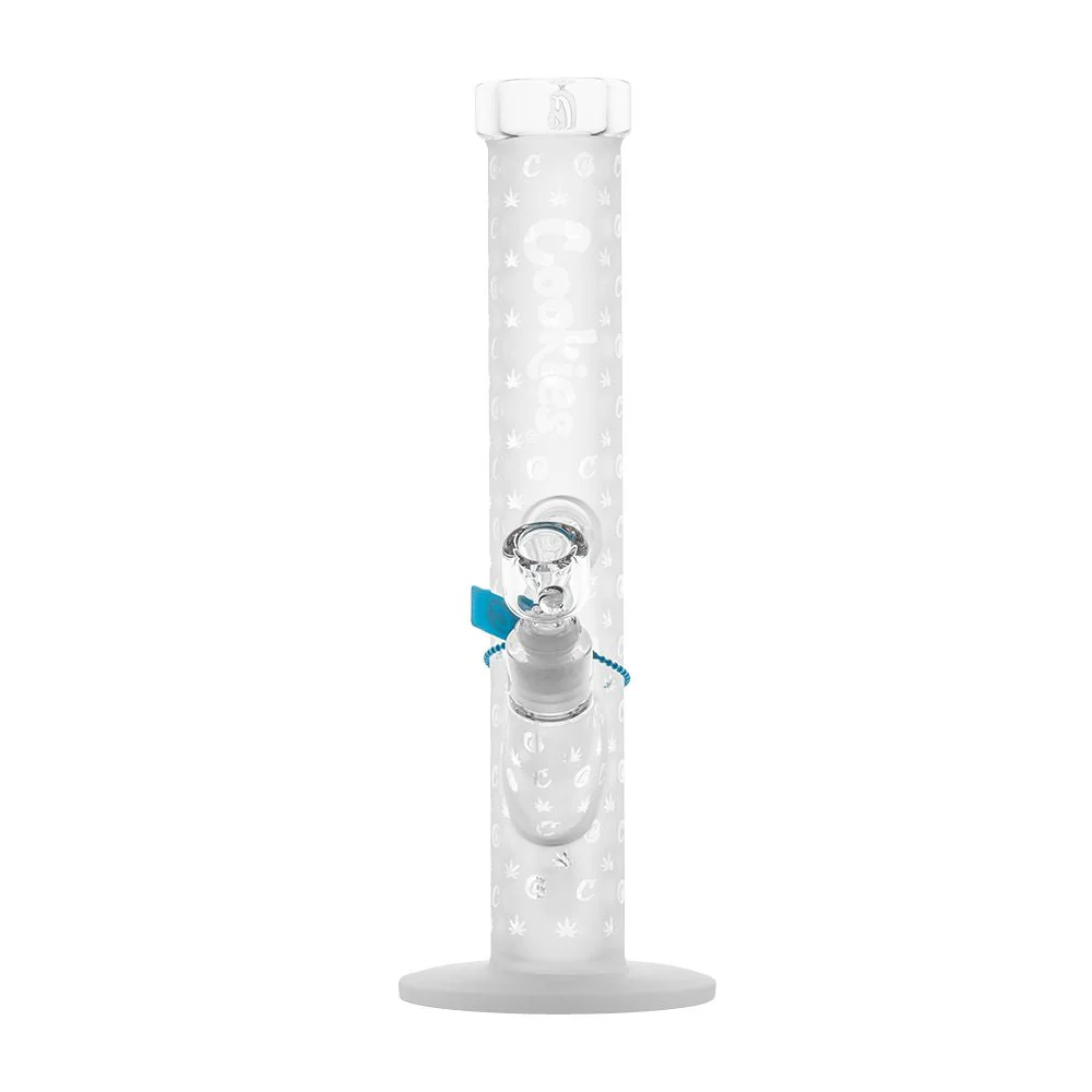 Cookies V Straight Glass Bong & Grinder Set - Image 3