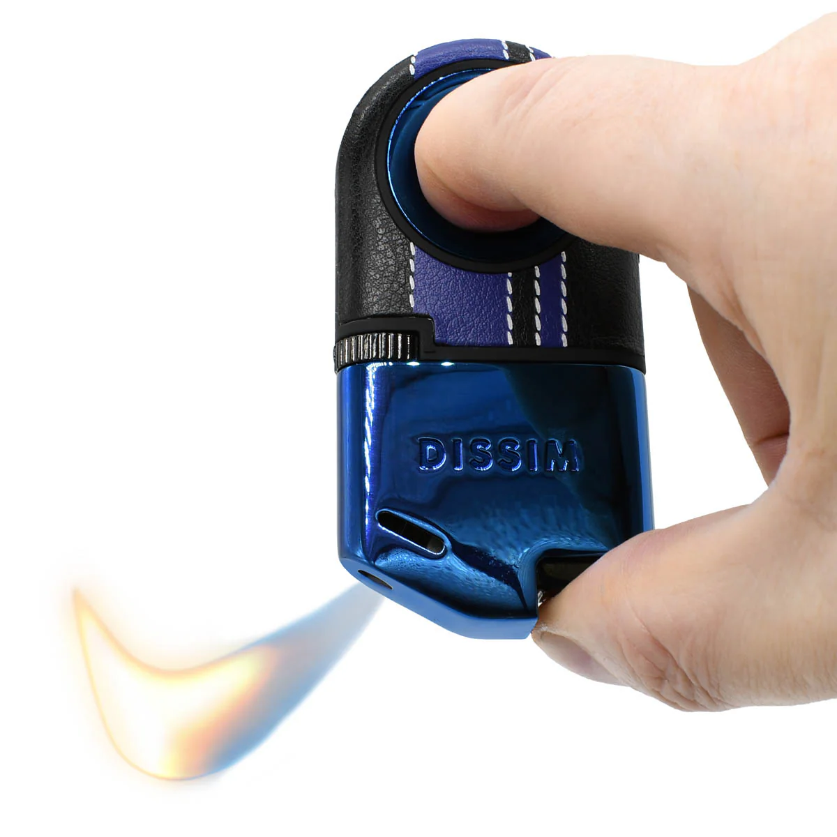 Dissim Turismo-Luxe Limited Edition Racing Series Soft Flame Pipe Lighter - Image 3