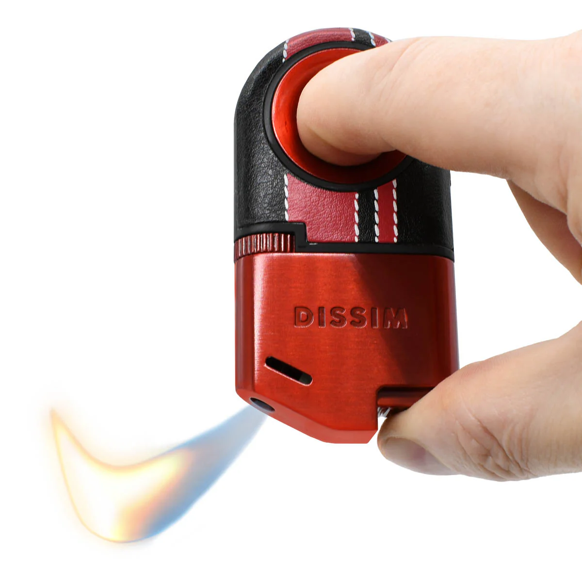 Dissim Turismo-Luxe Limited Edition Racing Series Soft Flame Pipe Lighter - Image 4
