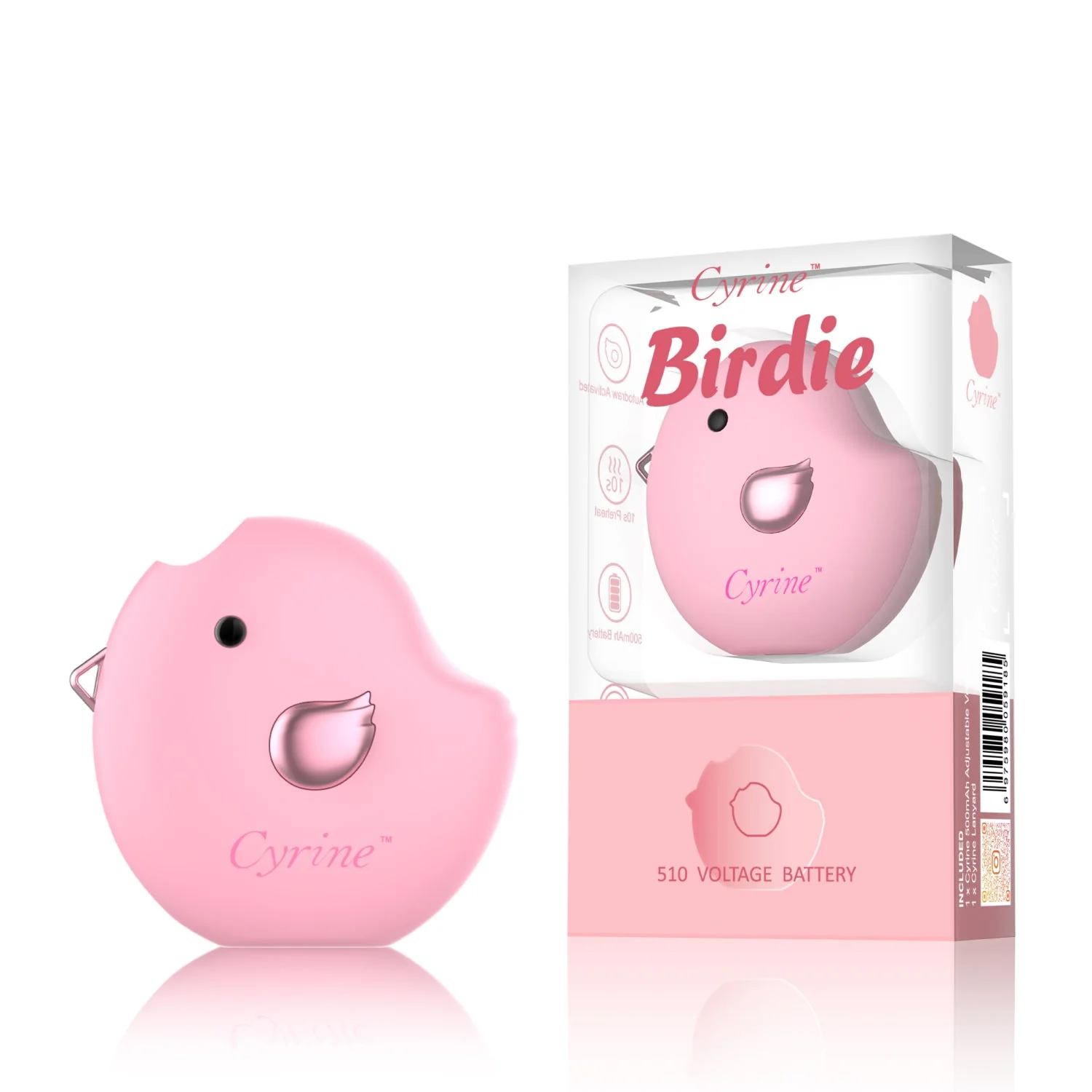 Cyrine Birdie 510 Thread Vape Cart Battery - Image 7