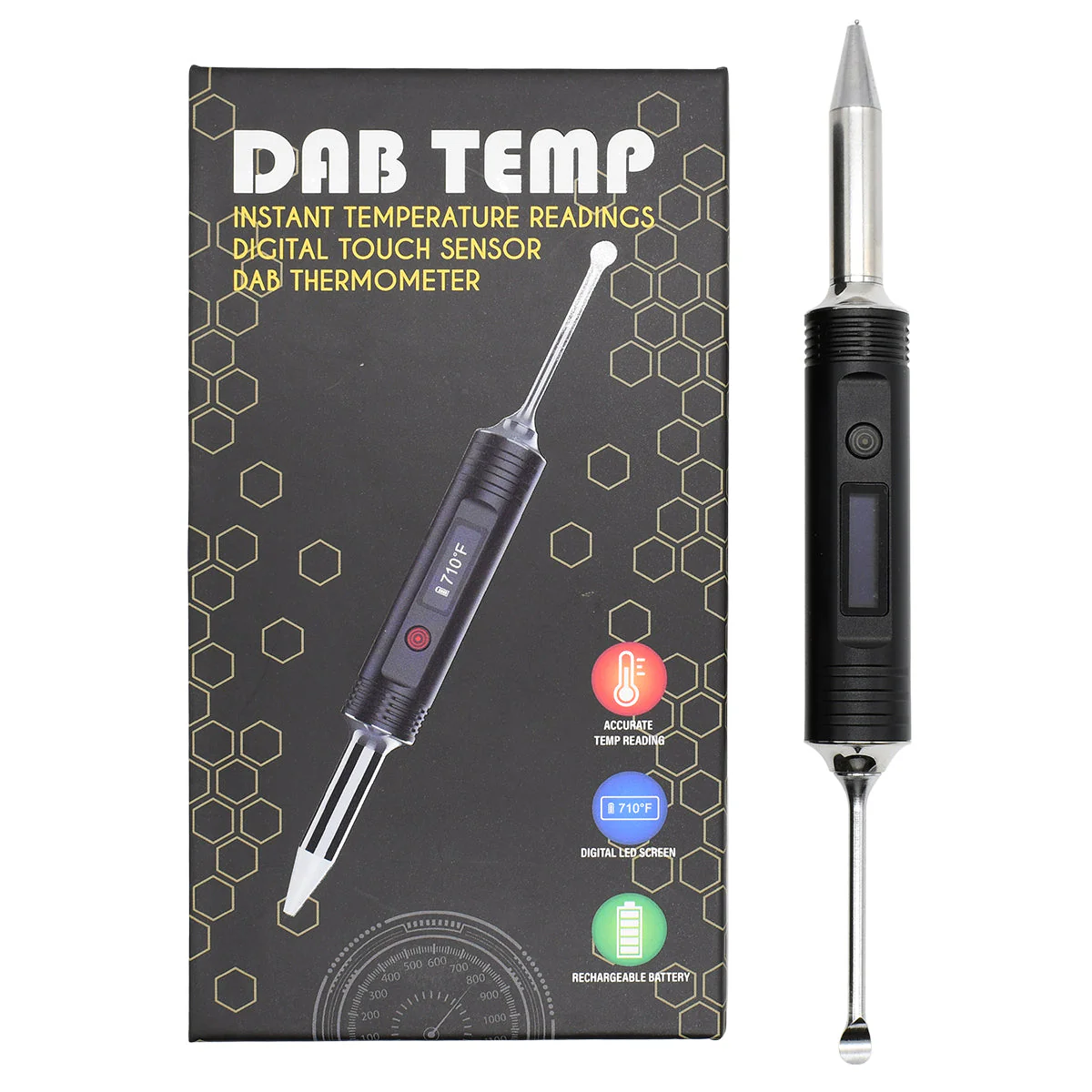 Honeystick Dab Temperature Reader - Instant Digital Dab Thermometer - Image 3