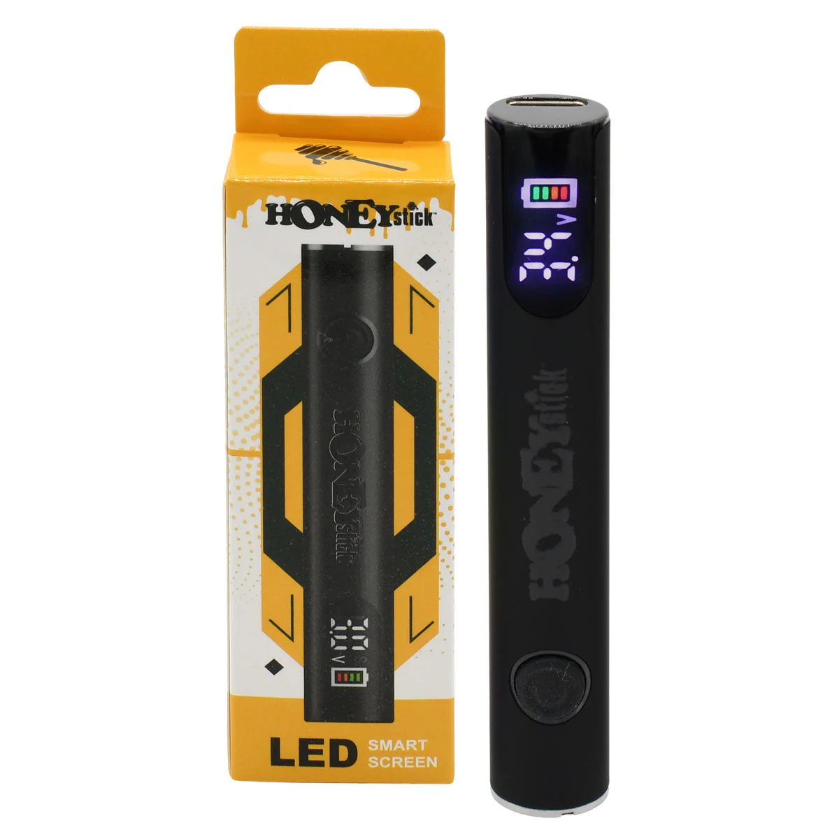 Honeystick Digital 510 Thread Vape Cart Pen Battery - Image 5