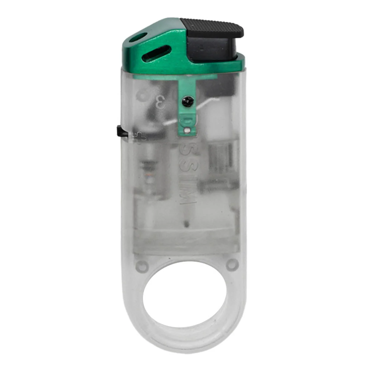 Dissim Slim See-Through Butane Pipe Lighter - Image 6