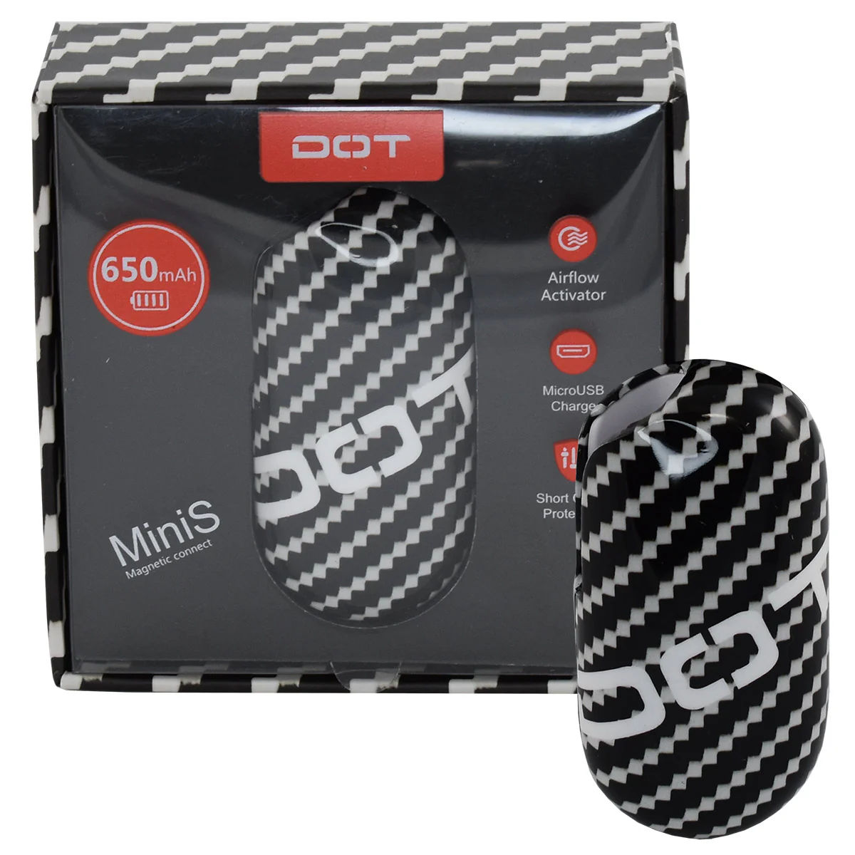 DOT Mini-S MOD 510 Thread Vape Cart Battery - Image 11
