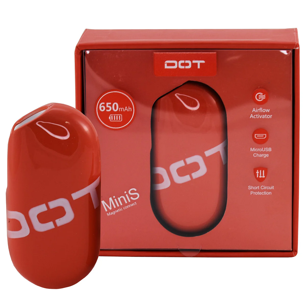 DOT Mini-S MOD 510 Thread Vape Cart Battery - Image 13