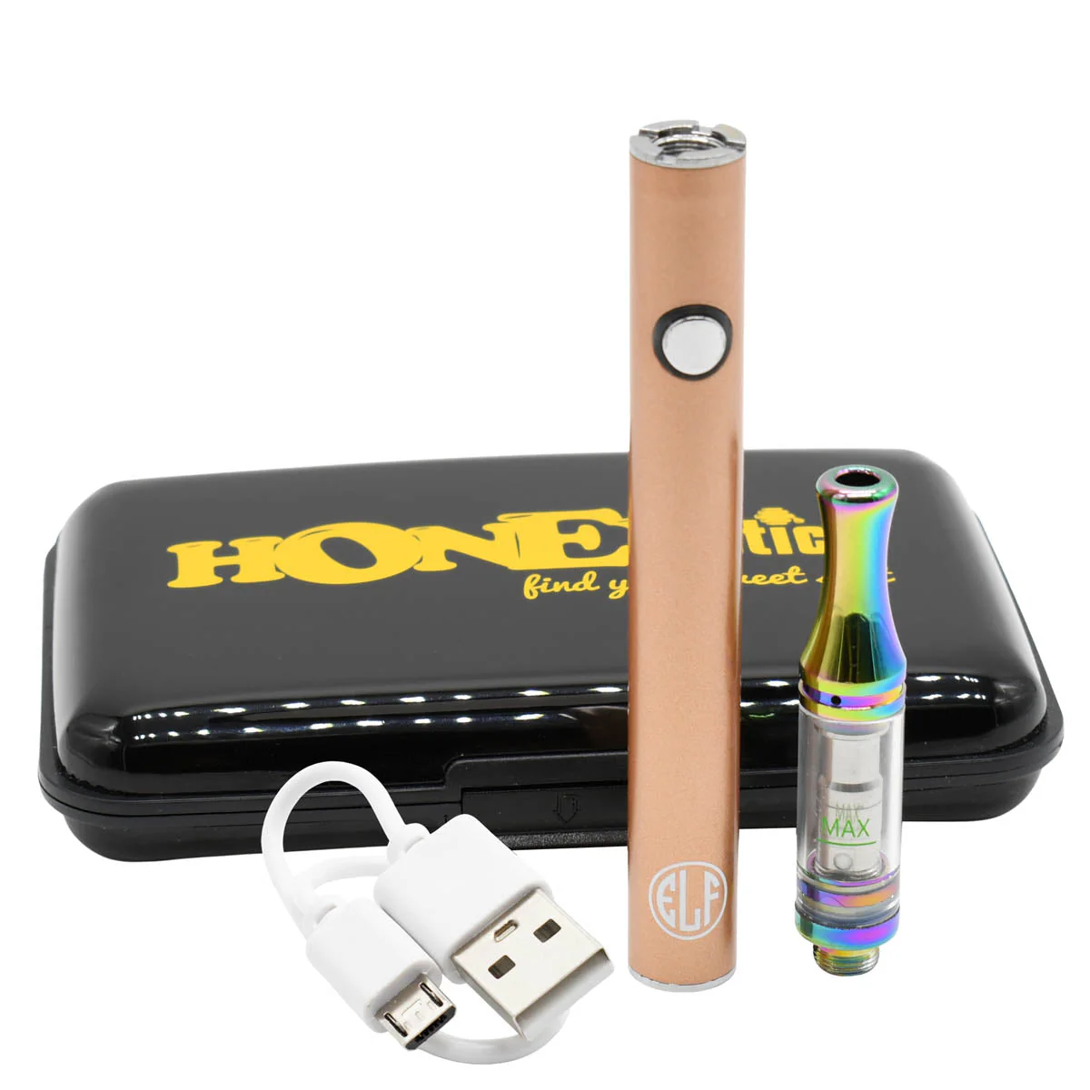 Honeystick ELF Stick 510 Thread Oil Vape Cart Pen Starter Kit - Image 10