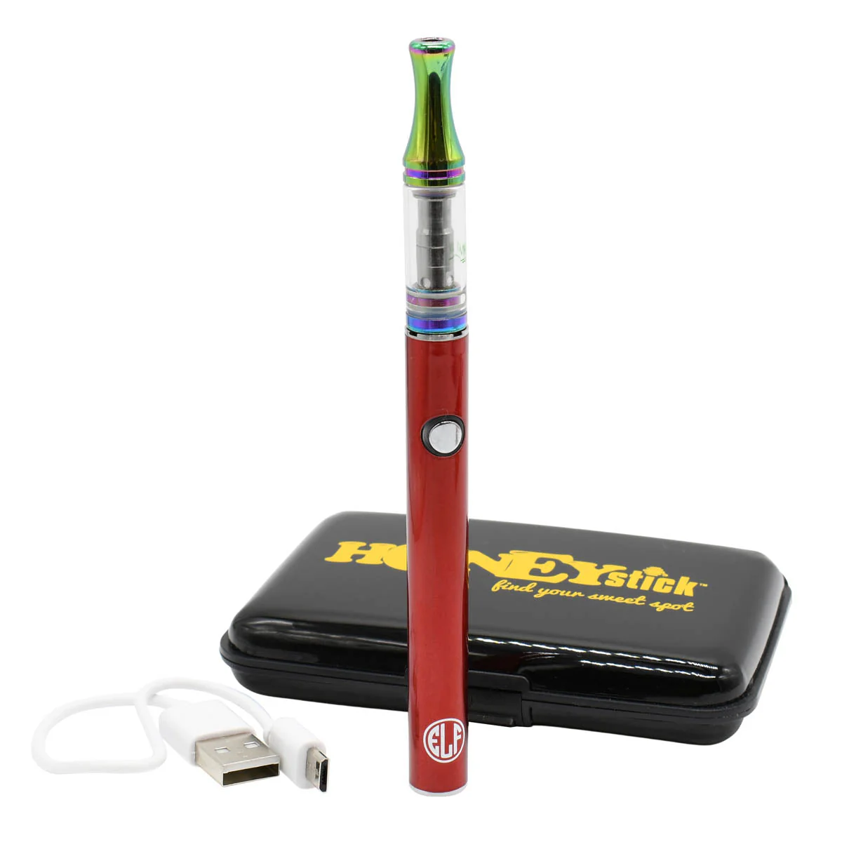 Honeystick ELF Stick 510 Thread Oil Vape Cart Pen Starter Kit - Image 4