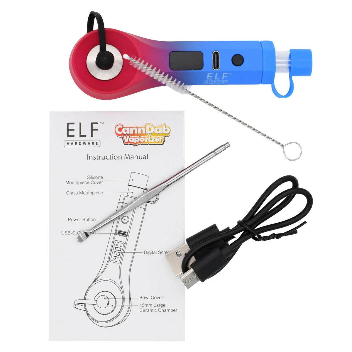 Elf CannDab Dab Pen Wax Vaporizer - Image 11
