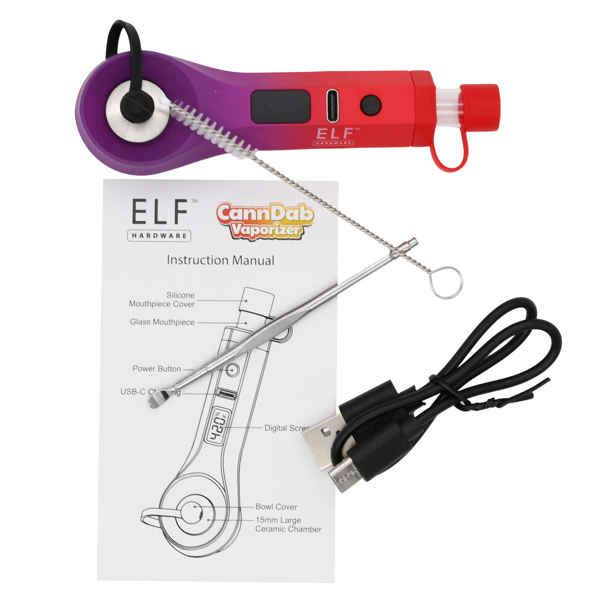 Elf CannDab Dab Pen Wax Vaporizer - Image 16