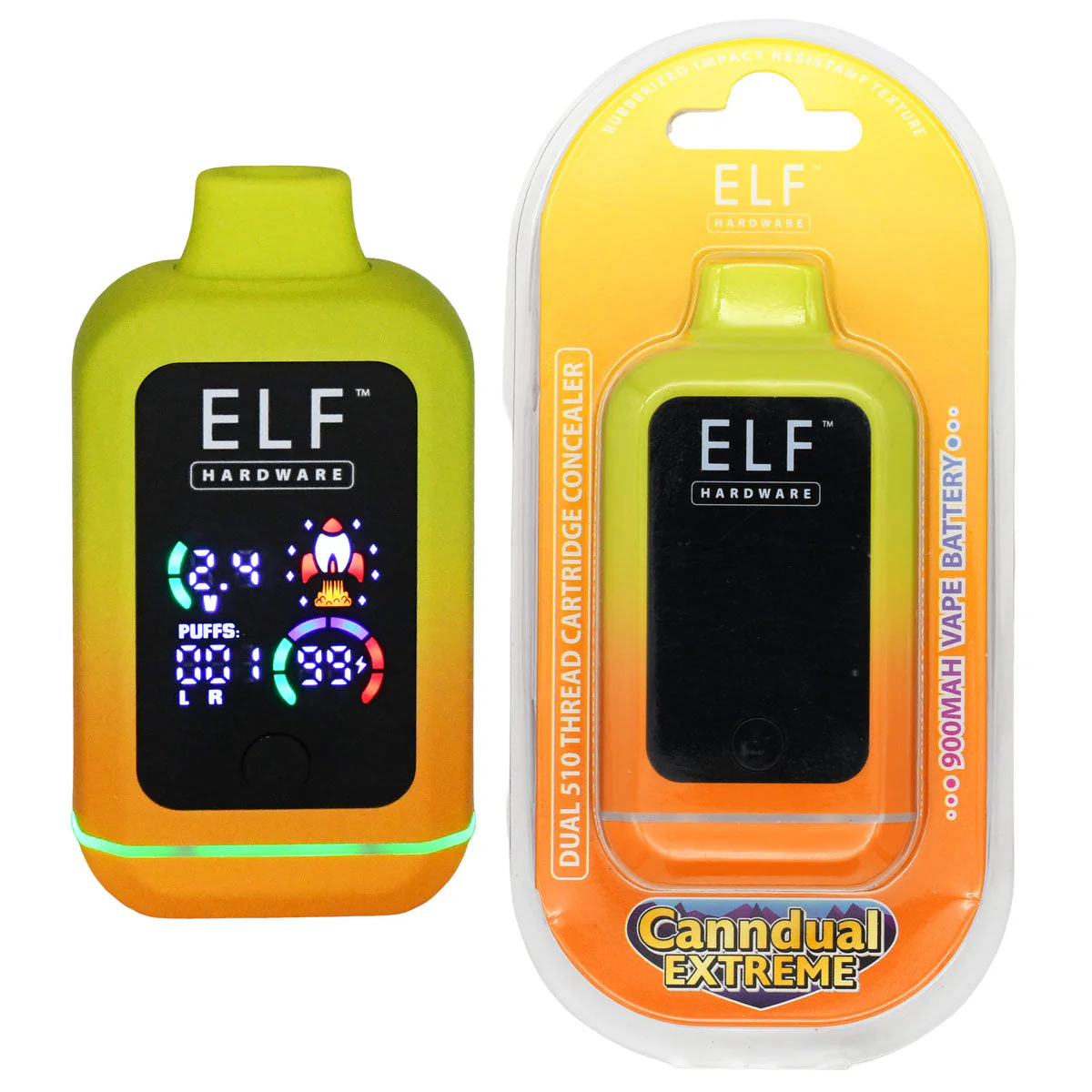 Elf Canndual Extreme 510 Thread Vape Cart Battery - Image 16
