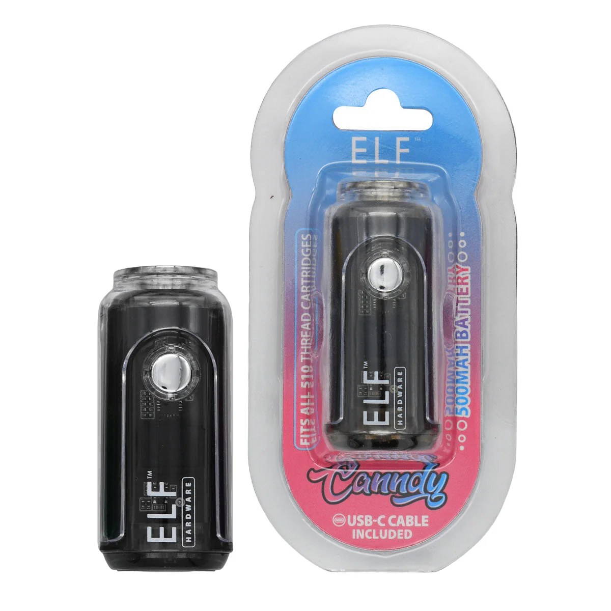 ELF Canndy Mini 510 Thread Vape Cart Battery - Image 18