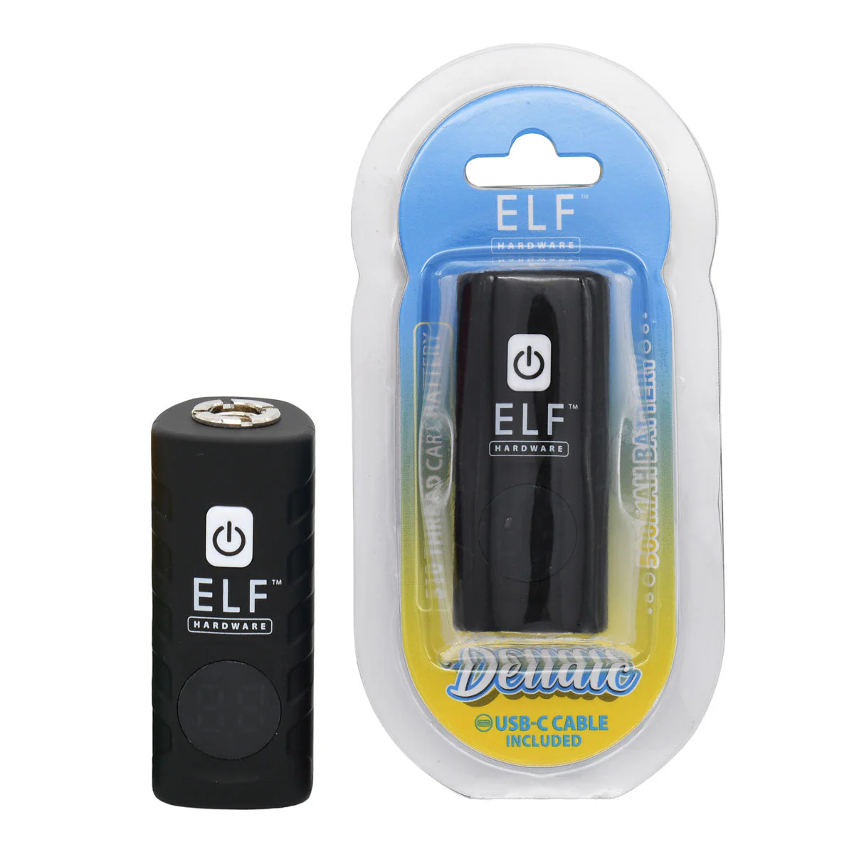 ELF Deltaic 510 Thread Vape Cart Battery - Image 4