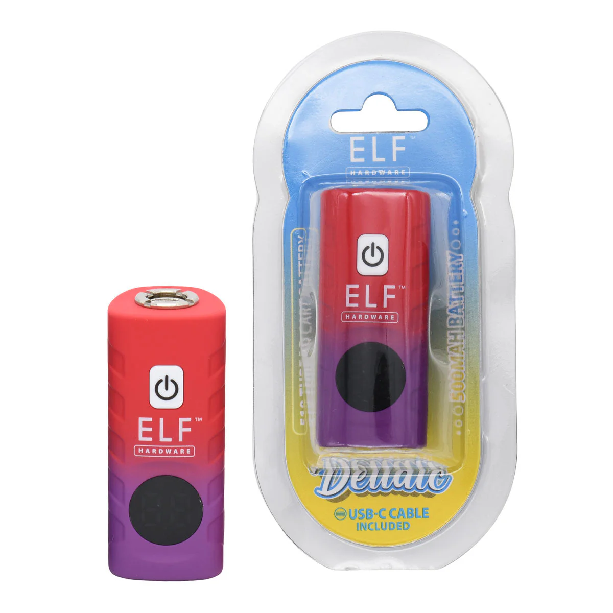 ELF Deltaic 510 Thread Vape Cart Battery - Image 7