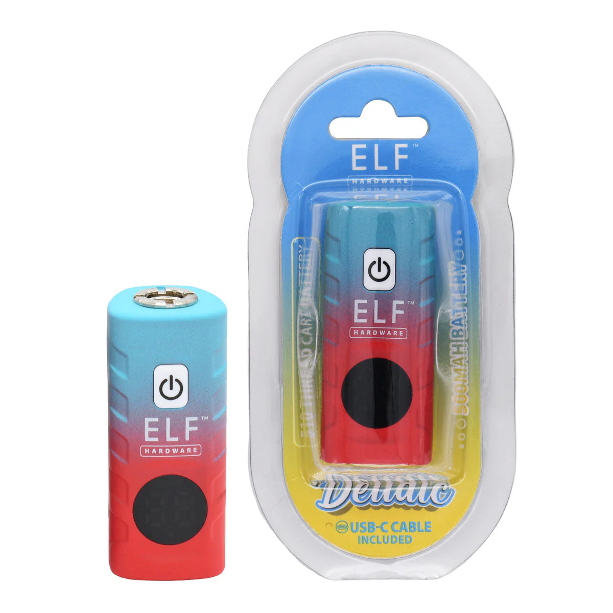 ELF Deltaic 510 Thread Vape Cart Battery - Image 8