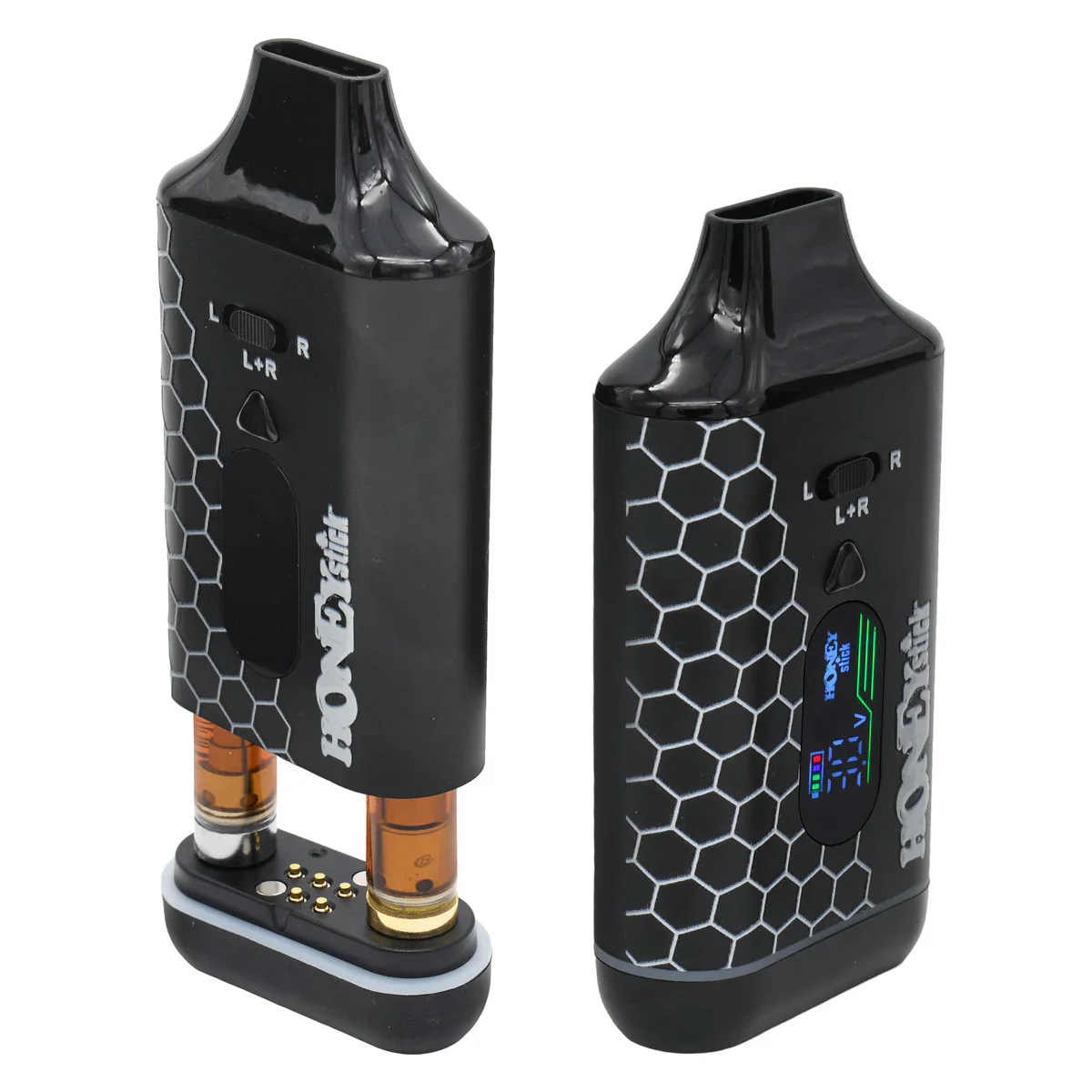 Honeystick DUO VV - Dual 510 Thread Vape Cart Battery - Image 4
