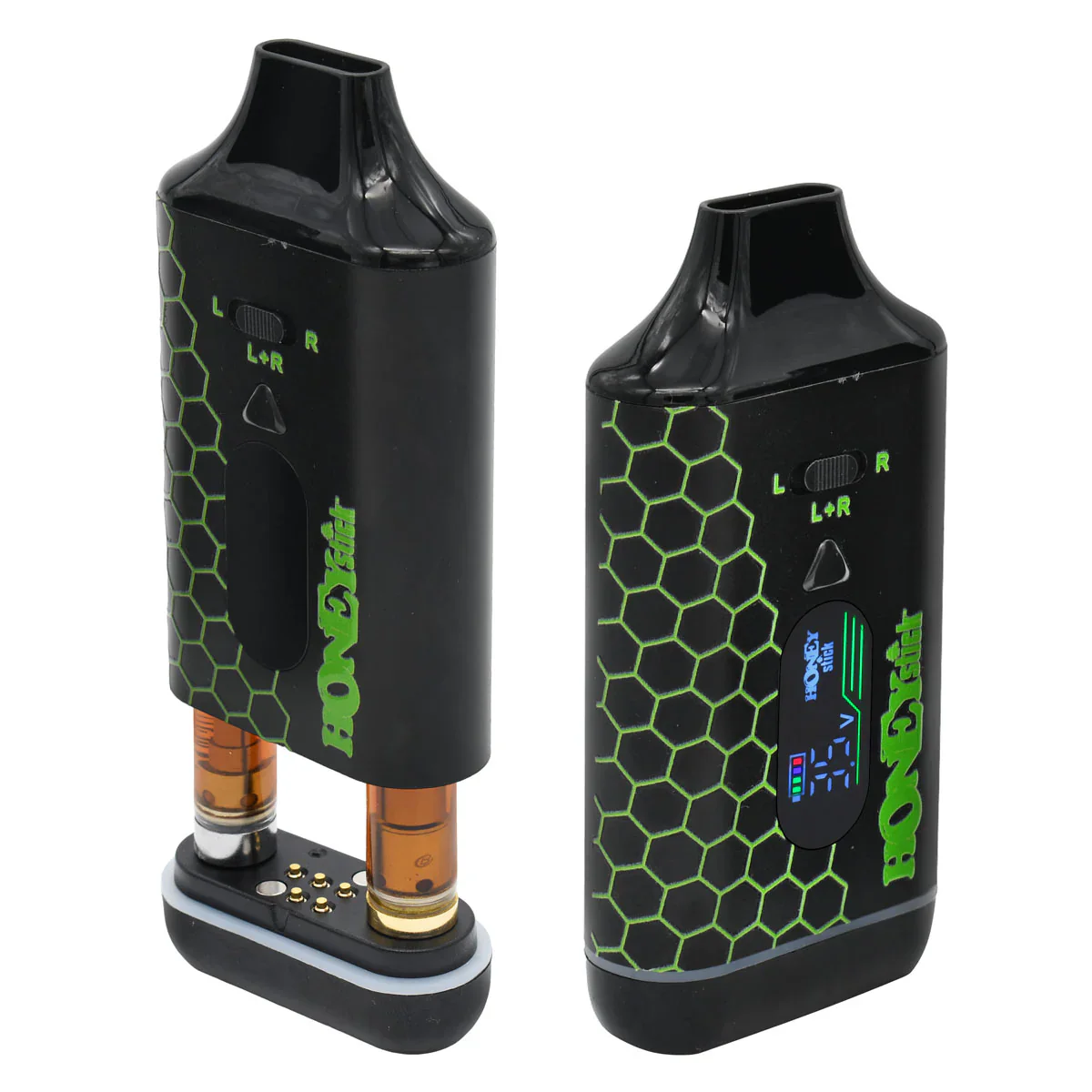Honeystick DUO VV - Dual 510 Thread Vape Cart Battery - Image 5