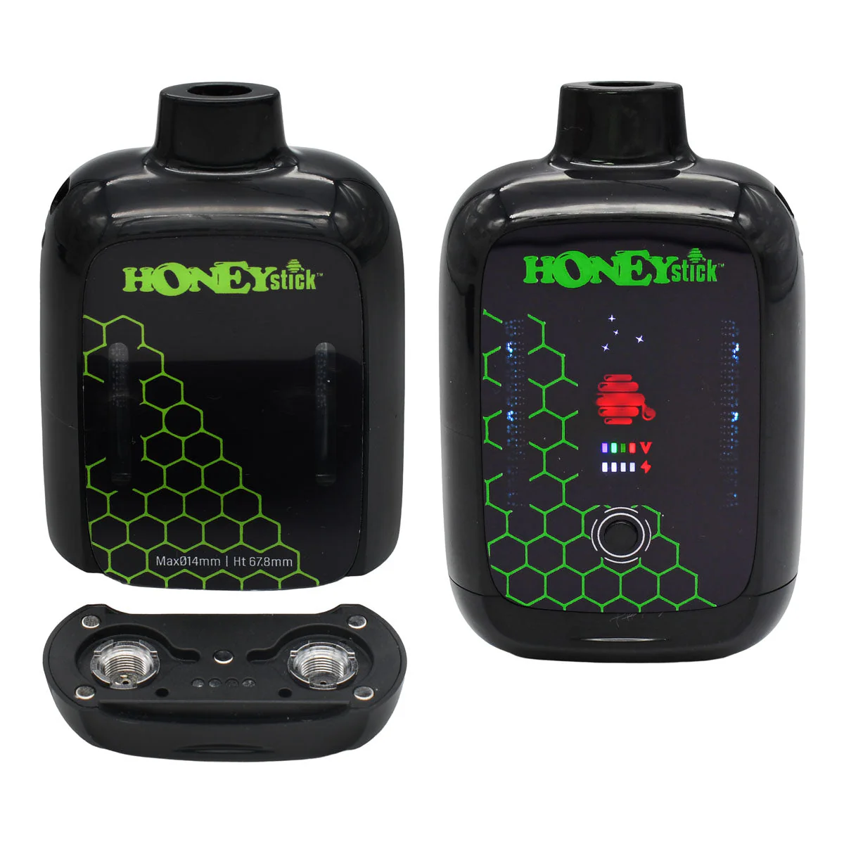 Honeystick DUO VV PLUS 510 Thread Vape Cart Battery - Image 9