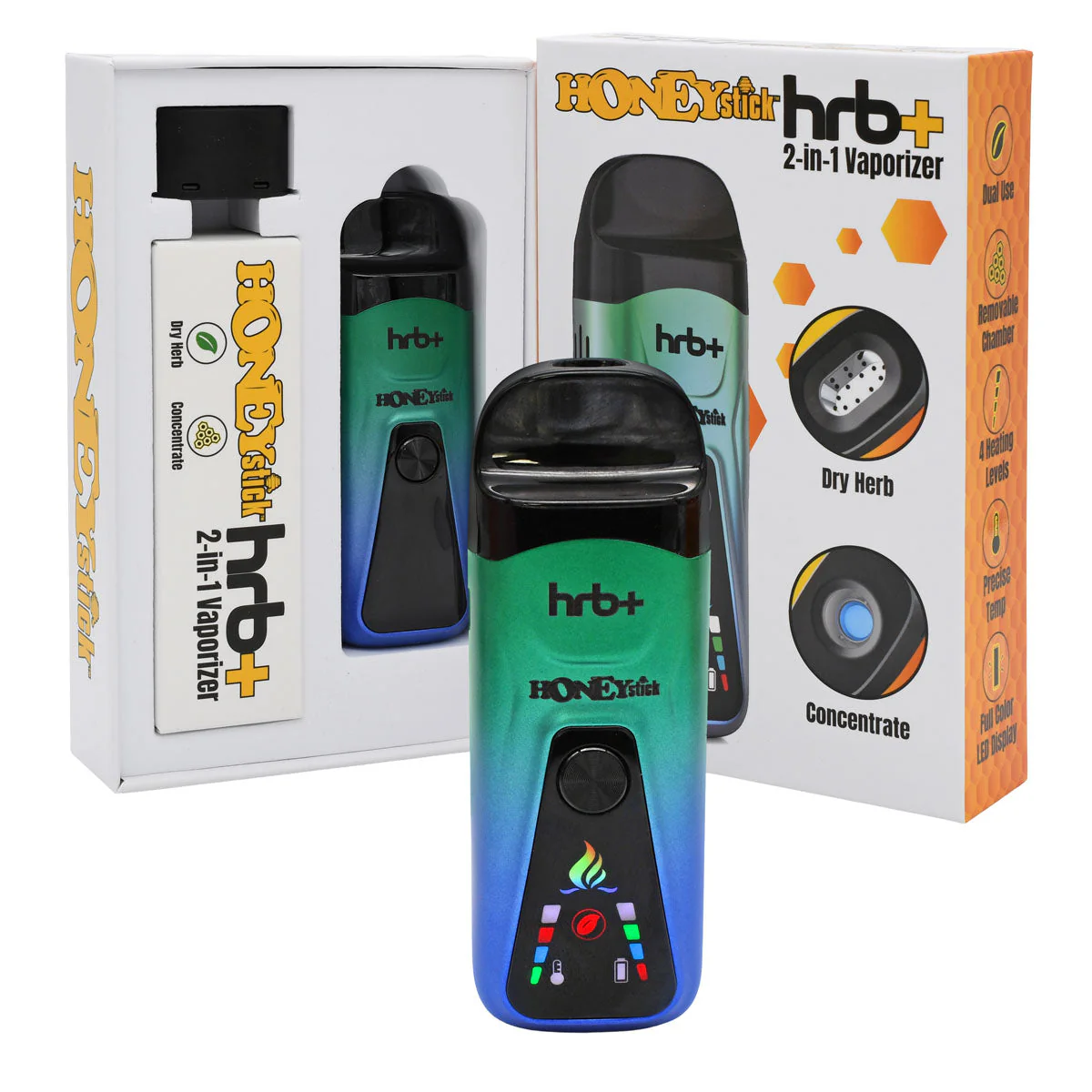 HoneyStick HRB+ 2-in-1 Dab Pen & Dry Herb Vaporizer - Image 14