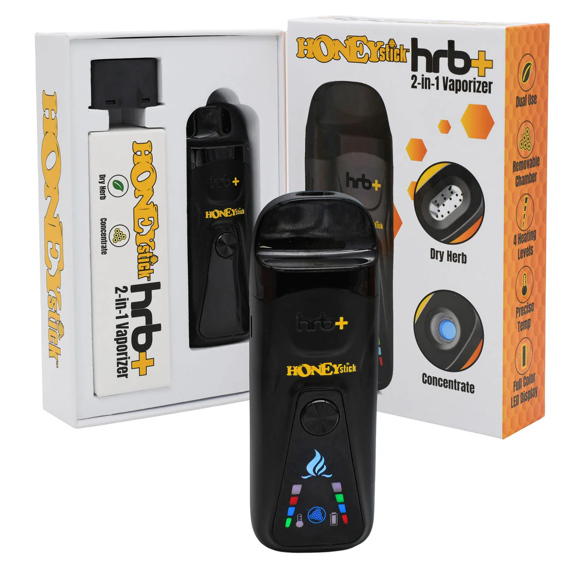 HoneyStick HRB+ 2-in-1 Dab Pen & Dry Herb Vaporizer - Image 15