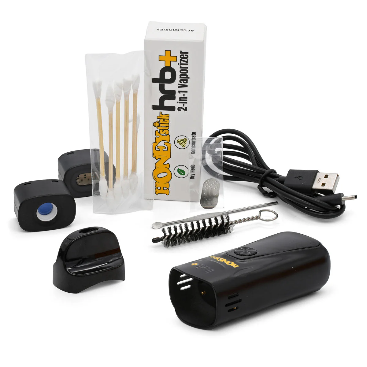 HoneyStick HRB+ 2-in-1 Dab Pen & Dry Herb Vaporizer - Image 5