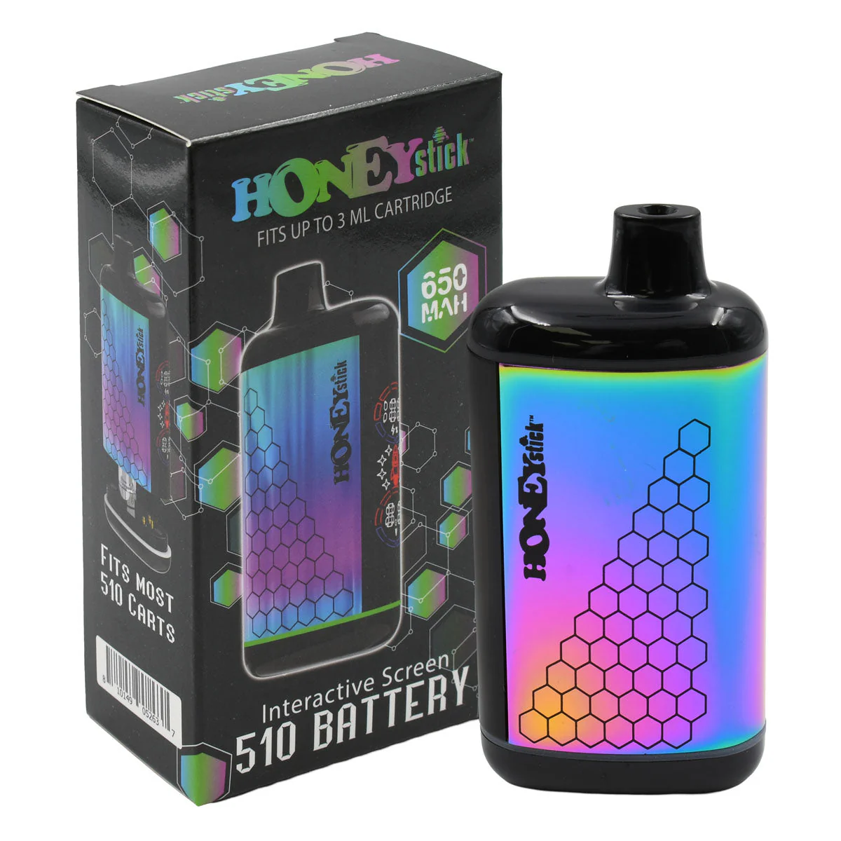 HoneyStick Interactive 510 Thread Vape Cart Battery - Image 28