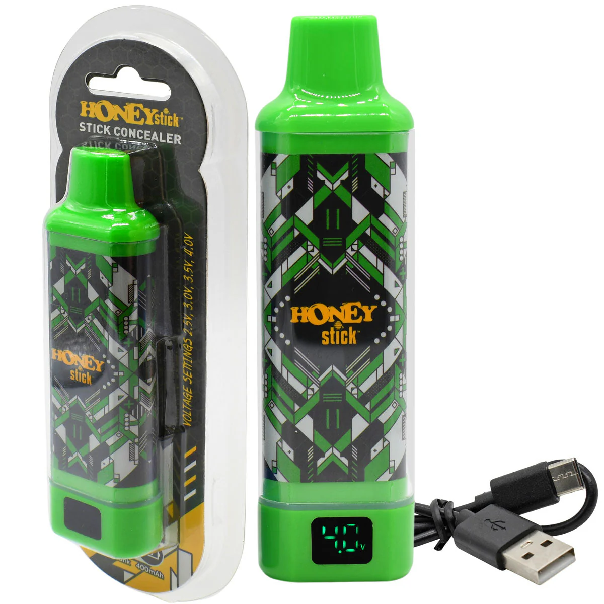 HoneyStick Stick Concealer 510 Thread Vape Cart Battery - Image 9
