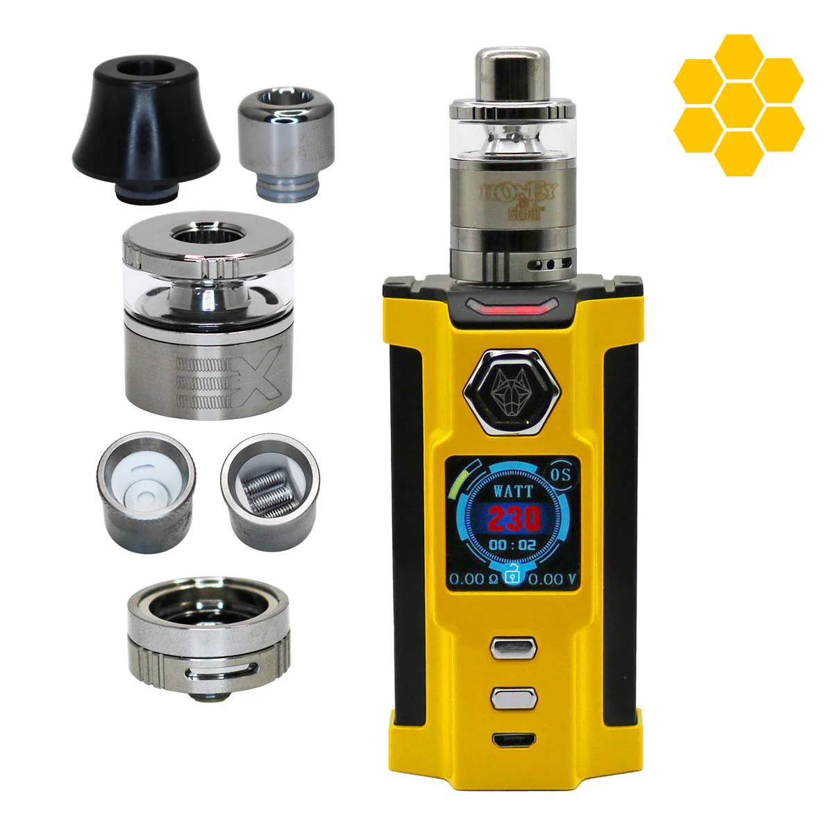 HoneyStick Ultimate 3 in 1 Red Line Vape System - Image 5
