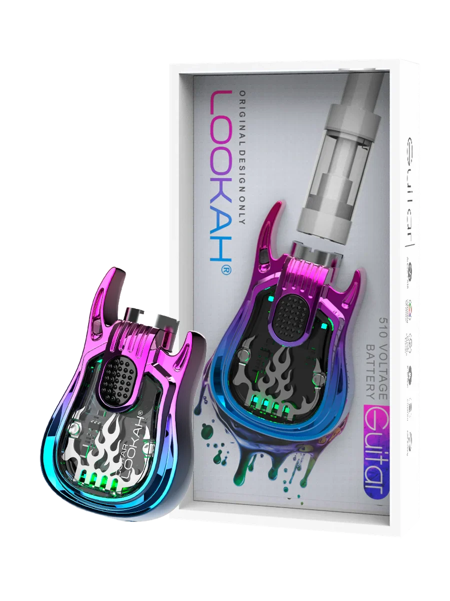 Lookah Guitar 510 Thread Vape Cart Battery - Image 10