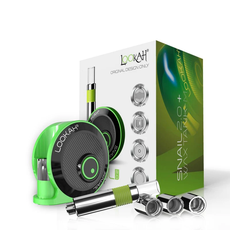 Lookah Snail 2.0 Wax Tank-M 510 Thread Wax Pen Vape Cart Battery Kit - Image 3