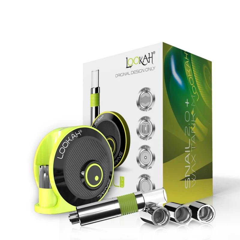 Lookah Snail 2.0 Wax Tank-M 510 Thread Wax Pen Vape Cart Battery Kit - Image 7
