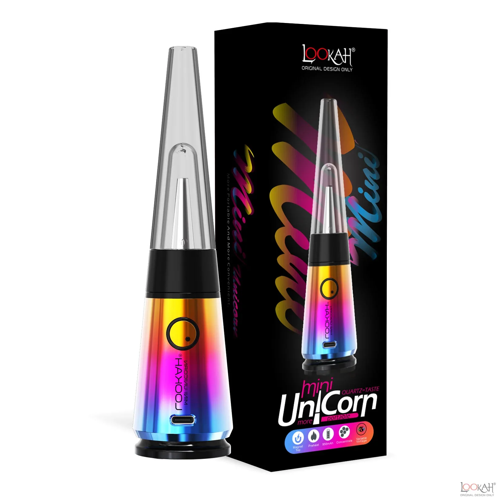 Lookah Unicorn Mini Electric Dab Rig - Image 14