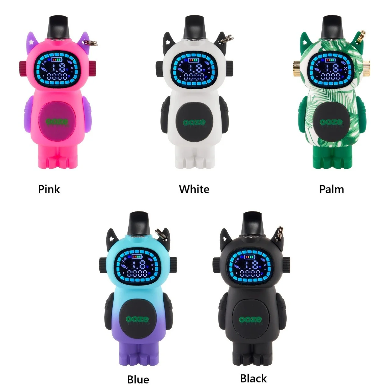 Ooze Bot Dual 510 Thread Vape Cart Battery - Image 15
