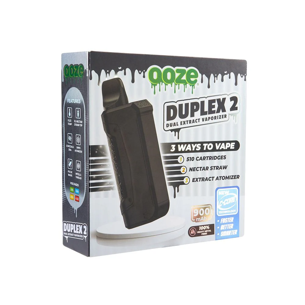 Ooze Duplex 2 - 510 Thread Vape Cart Battery - Image 10