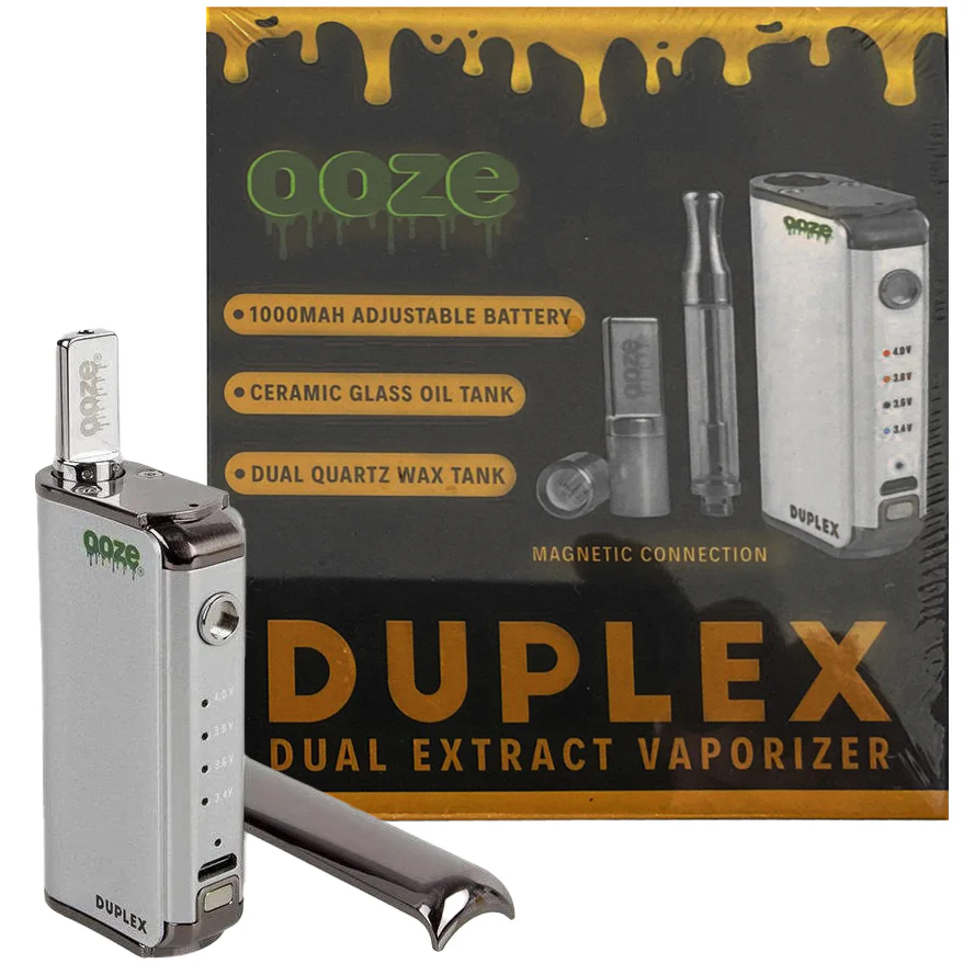 Ooze Duplex Dual Extract 510 Thread Vape Cart Battery Starter Kit - Image 13