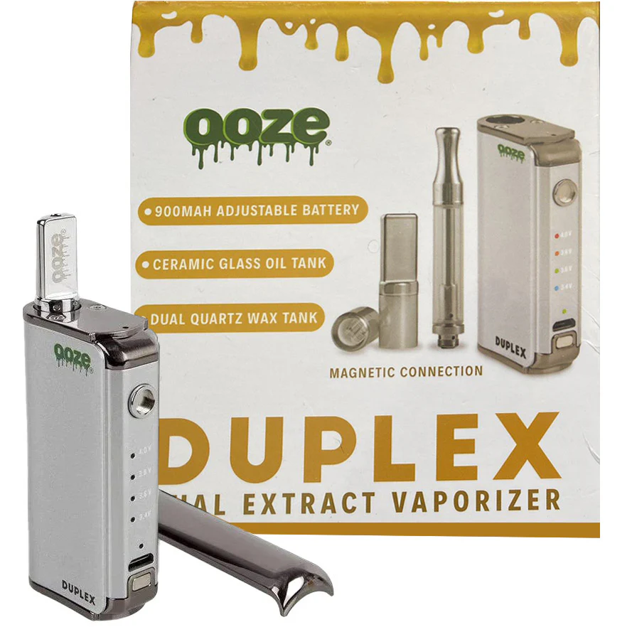 Ooze Duplex Dual Extract 510 Thread Vape Cart Battery Starter Kit - Image 15