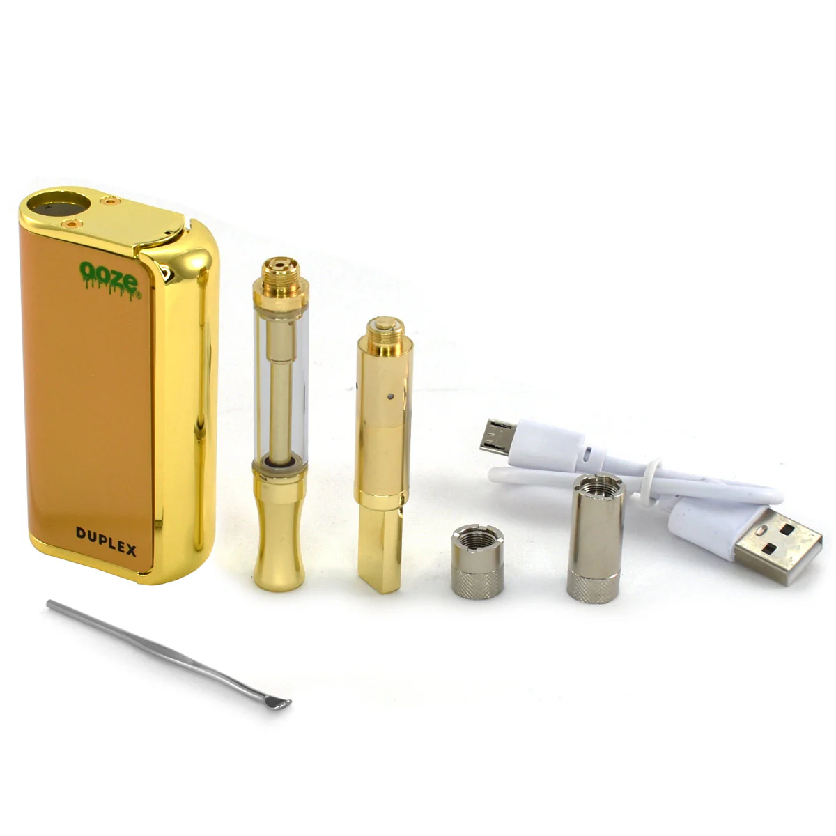 Ooze Duplex Dual Extract 510 Thread Vape Cart Battery Starter Kit - Image 7