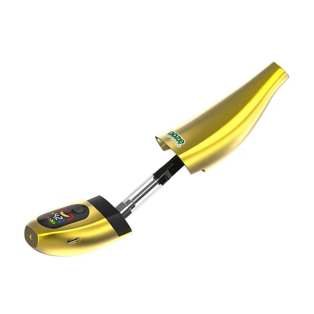 Ooze Peel Banana Discreet 510 Thread Vape Cart Battery - Image 6