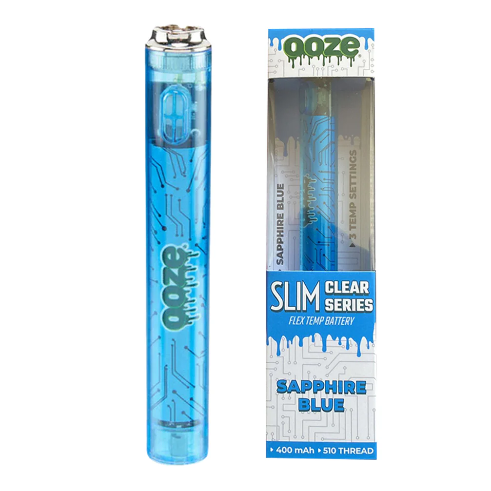 Ooze Slim Clear - 510 Thread Battery Vape Pen - Image 5