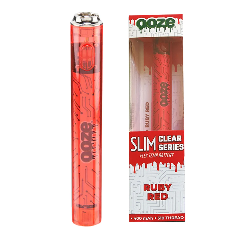 Ooze Slim Clear - 510 Thread Battery Vape Pen - Image 7