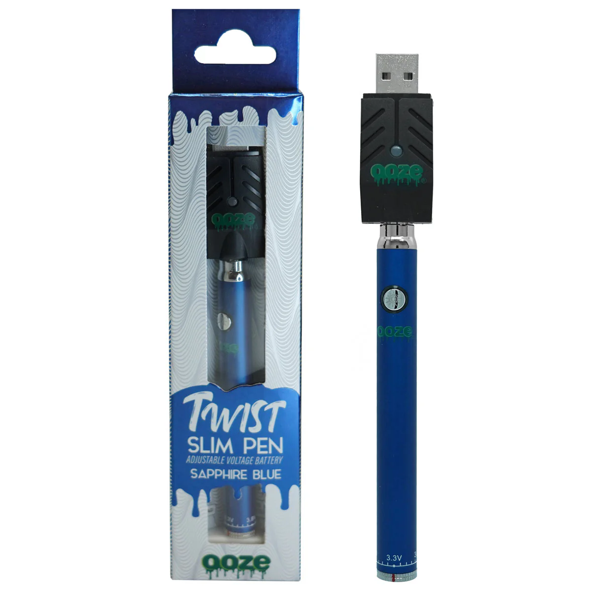 Ooze Slim Twist 510 Thread Vape Cart Pen Battery - Image 12