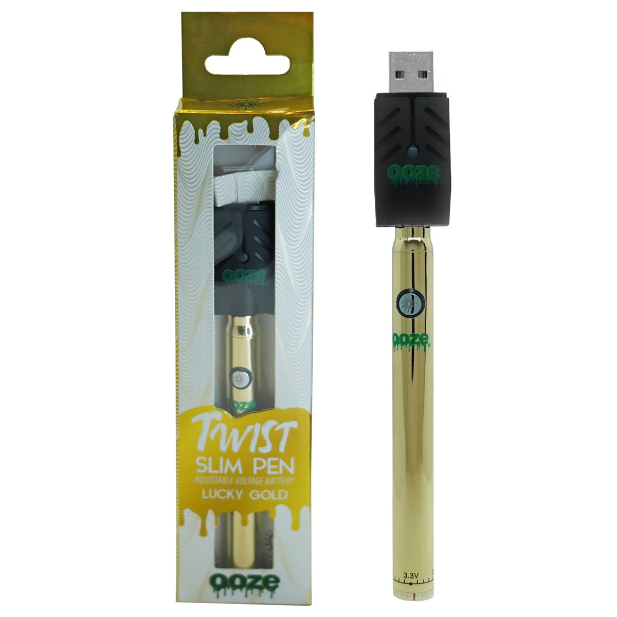 Ooze Slim Twist 510 Thread Vape Cart Pen Battery - Image 6