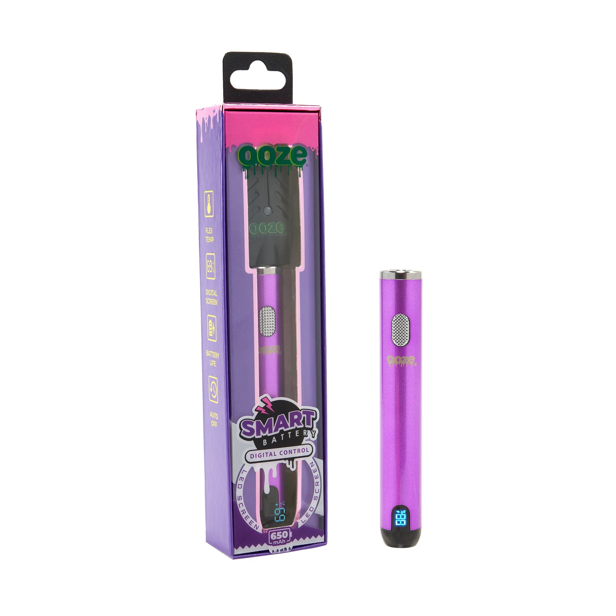 Ooze Smart 510 Thread Vape Cart Pen Battery - Image 14