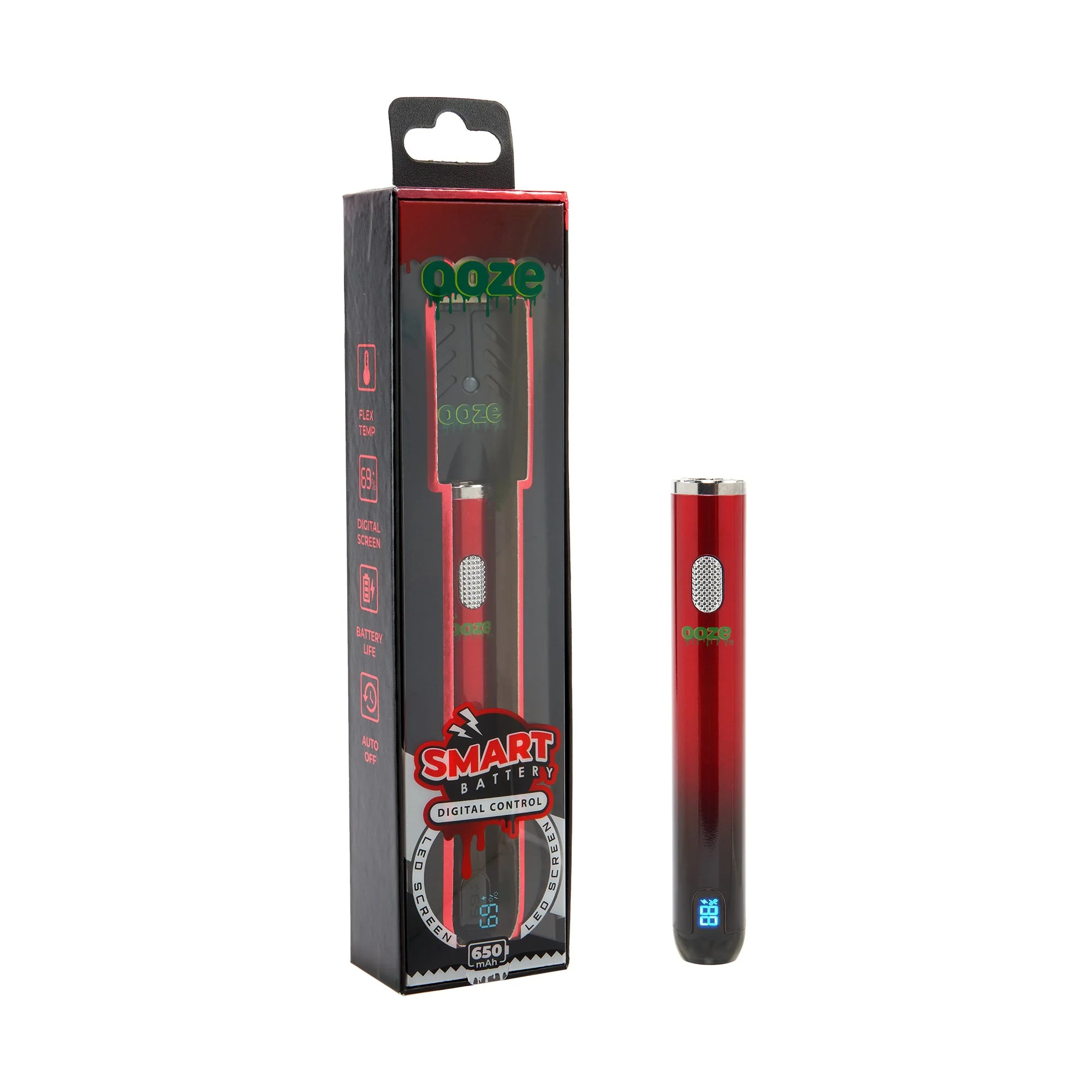 Ooze Smart 510 Thread Vape Cart Pen Battery - Image 36